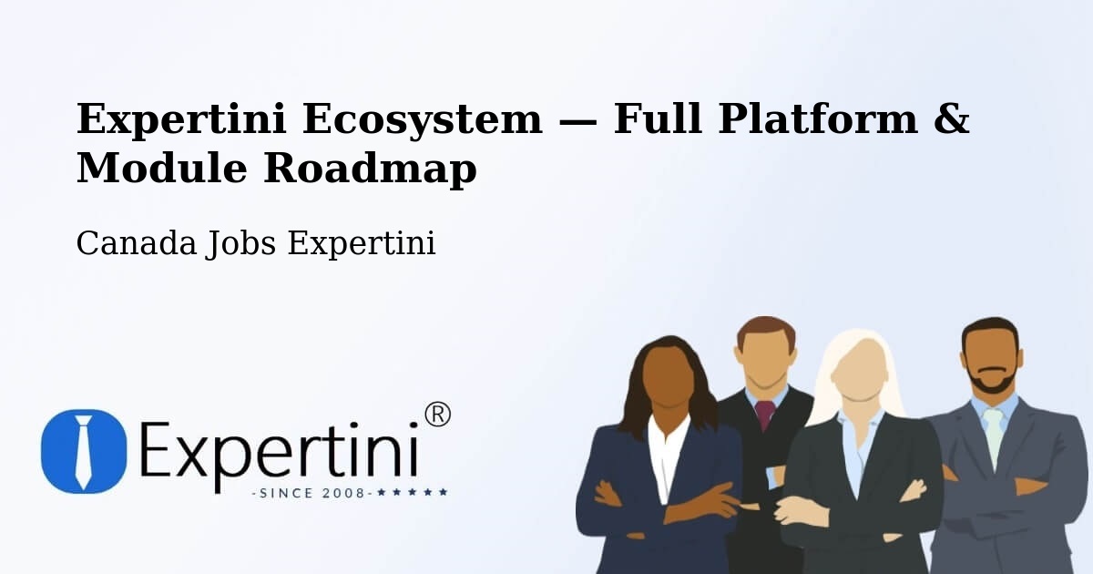 Expertini Ecosystem — Full Platform & Module Roadmap – Magog